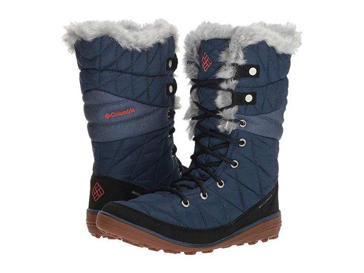 Columbia Heavenly Omni-heat (zinc/red Canyon) Women's Shoes