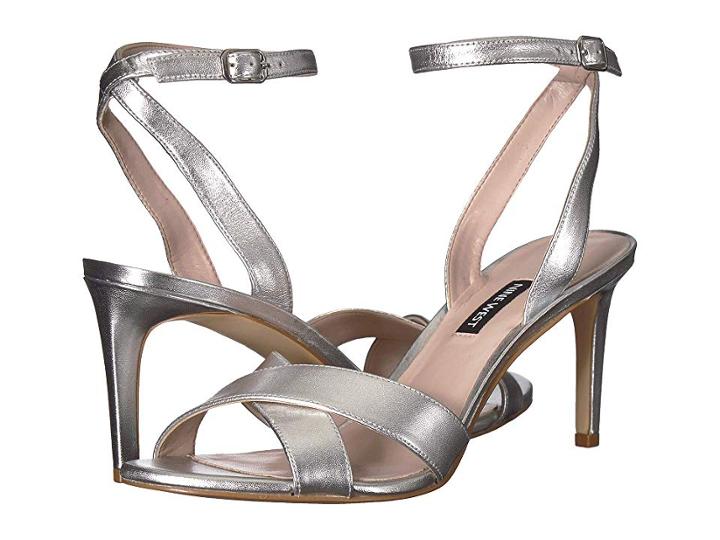 Nine West Apryle (silver Metallic) Women's Shoes