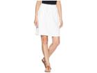 Nic+zoe Open Road Skirt (paper White) Women's Skirt
