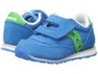Saucony Kids Originals Jazz Hook Loop (toddler/little Kid) (blue/green) Boys Shoes