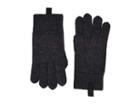 Ugg Knit Tech Gloves (graphite Heather) Extreme Cold Weather Gloves