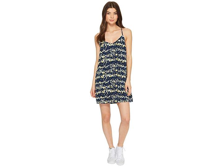 Rvca Blackmail Dress (navy) Women's Dress