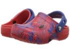 Crocs Kids Fun Lab Spiderman Graphic Clog (toddler/little Kid) (flame) Boys Shoes