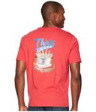 Tommy Bahama Thirst Base Graphic T-shirt (lucky Red) Men's T Shirt