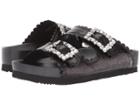 Suecomma Bonnie Jewel Buckles Flat Sandals (black/multi 1) Women's Sandals