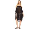 Michael Stars Open Shoulder Cover-up (black) Women's Swimwear