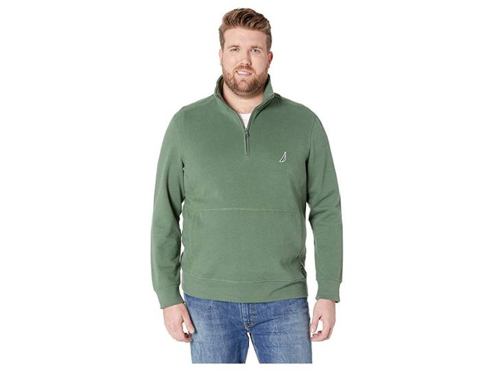 Nautica Big & Tall Big Tall Fleece Basic (pine Forest) Men's Clothing