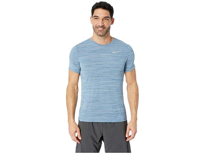 Nike Miler Essential 2.0 (blue Force/heather) Men's Clothing