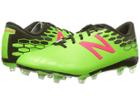 New Balance Kids Svrcfv2 Soccer (little Kid/big Kid) (energy Lime/military Dark Triumph) Boys Shoes