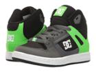 Dc Kids Rebound Se Glow (little Kid/big Kid) (green/black/white) Boys Shoes