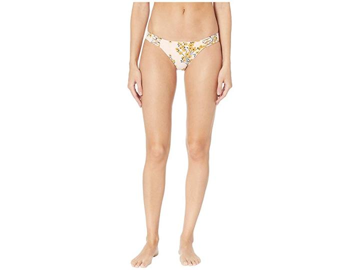 Billabong Sol Dawn Tropic Bottoms (pale Rose) Women's Swimwear