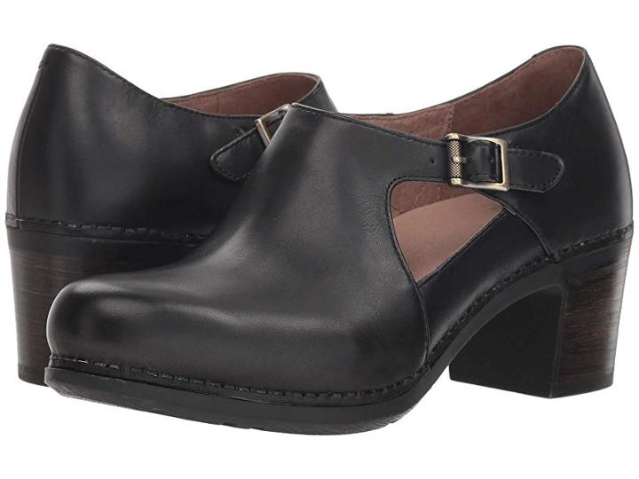 Dansko Hollie (black Burnished Calf) Women's  Shoes