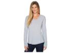 Carhartt Force Ferndale Long Sleeve T-shirt (asphalt Heather) Women's Clothing