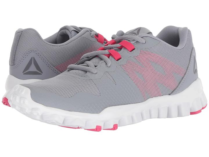 Reebok Realflex Train 5.0 (cool Shadow/white/shark/twisted Pink) Women's Shoes