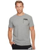 Puma Disrupt Tee (medium Grey Heather) Men's T Shirt