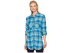 Columbia Always Adventuretm Long Sleeve Shirt (lagoon) Women's Long Sleeve Button Up