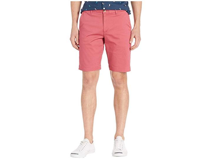 Ben Sherman Script Stretch Suede Shorts (rose) Men's Shorts