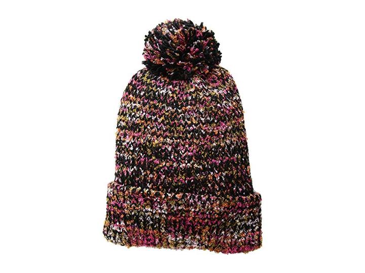 San Diego Hat Company Knh3603 Yarn Cuff Beanie W/ Pom (multi) Beanies