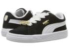 Puma Kids Suede Classic Bboy Fabulous (toddler) (puma Black/puma White) Boys Shoes