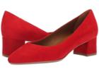 Aquatalia Pasha (red Dress Suede) Women's Shoes