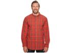Columbia Big Tall Rapid Riverstm Ii Long Sleeve Shirt (sail Red Plaid) Men's Long Sleeve Button Up