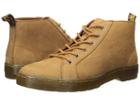 Dr. Martens Coburg 6-eye Suede Ltt Boot (tan Slippery Wp/tan Co Cotton Drill) Men's Boots