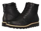 Cole Haan Nantucket Rugged Plain Boot (black) Men's Boots