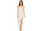 Astr The Label Laurel Dress (cream/sky Multi) Women's Dress