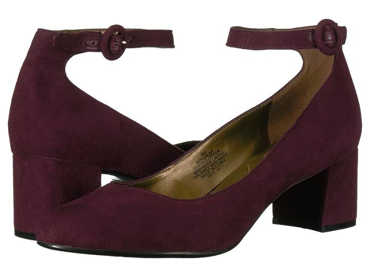 Bandolino Odear (sangria Faux Suede) Women's Shoes