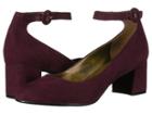 Bandolino Odear (sangria Faux Suede) Women's Shoes