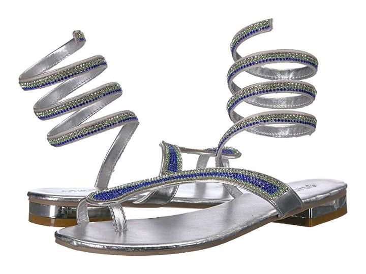 Patrizia Nefertiti (silver) Women's Shoes