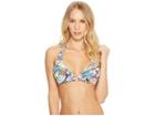 Lauren Ralph Lauren Cabana Paisley Ring Front Halter Top (multicolored) Women's Swimwear