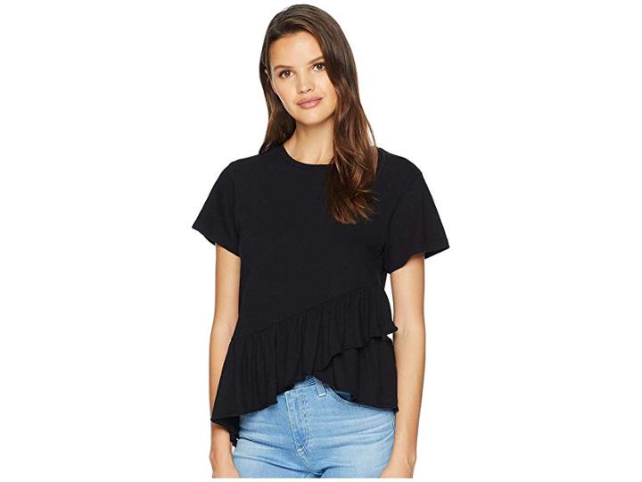 Lna Dorian Tee (black) Women's T Shirt