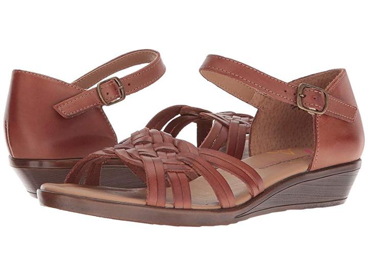 Comfortiva Fortune (rust) Women's Wedge Shoes