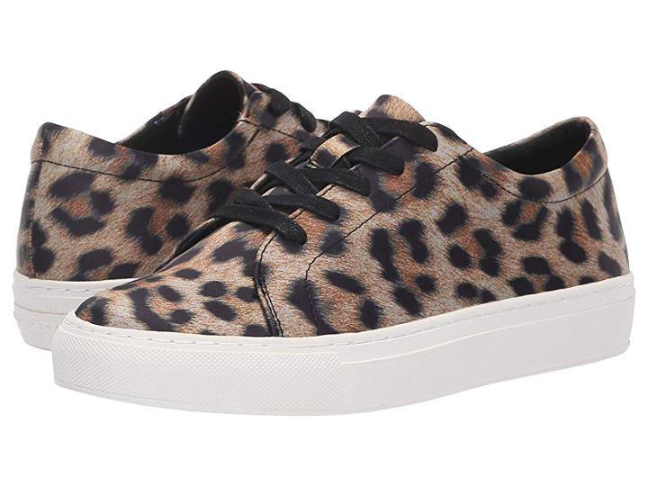 Katy Perry The Sprinkle (black/brown Leopard Stretch Satin) Women's Shoes