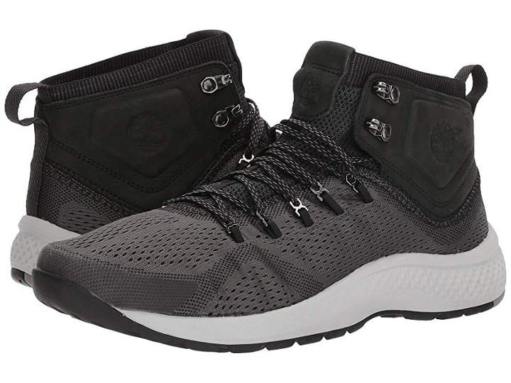 Timberland Flyroam Trail Mid Fabric (forged Iron) Men's Lace Up Casual Shoes