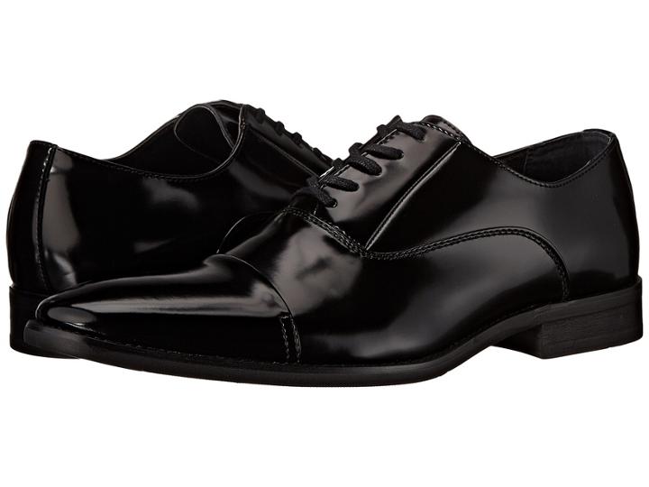 Calvin Klein Radley (black Box Smooth) Men's Lace Up Casual Shoes