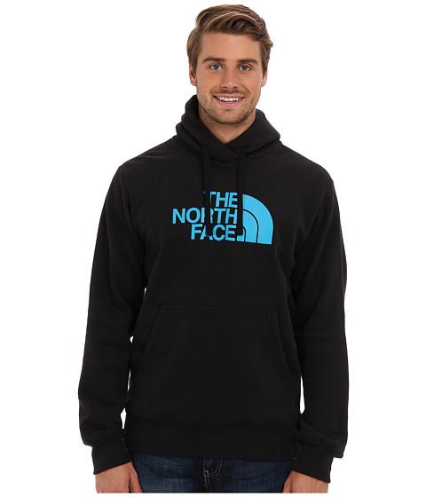 The North Face Half Dome Hoodie (tnf Black/meridian Blue) Men's Long Sleeve Pullover