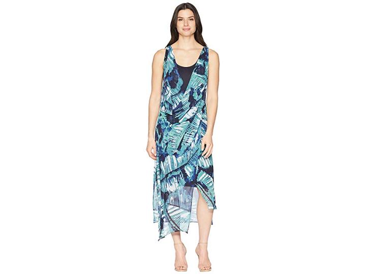 Nic+zoe Leaf An Impression Dress (multi) Women's Dress