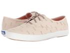 Keds Champion Metallic Hygge Print (petal Pink) Women's Lace Up Casual Shoes