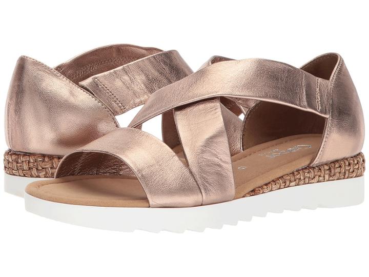 Gabor Gabor 82.711 (bronze Luxor Metallic) Women's Dress Sandals