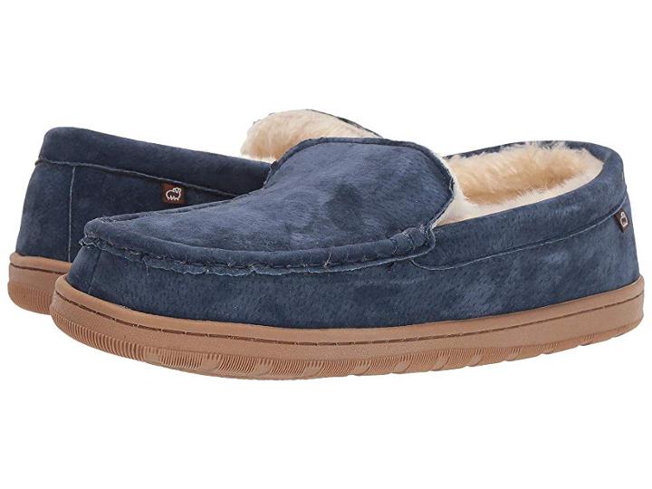 Lamo Harrison Moc (navy) Men's Shoes