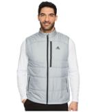 Adidas Golf Climaheattm Primaloft(r) Full Zip Vest (mid Grey) Men's Vest