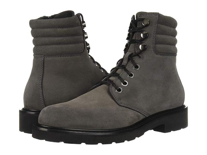 Aquatalia Heath (dark Charcoal) Men's Shoes