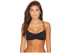 Roxy Strappy Love Athletic Tri Bikini Top (anthracite) Women's Swimwear
