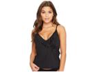 Becca By Rebecca Virtue Color Code Wrap Tankini (black) Women's Swimwear