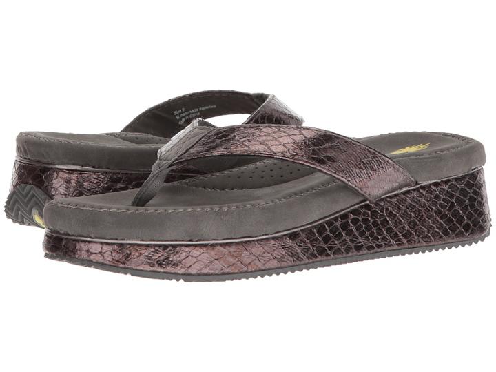 Volatile Daniella (pewter) Women's Sandals