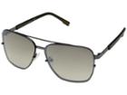 Guess Gf5038 (shiny Gunmetal/gradient Green) Fashion Sunglasses