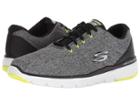 Skechers Flex Advantage 3.0 (gray/black) Men's Lace Up Casual Shoes