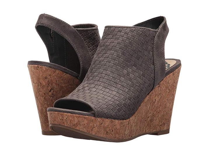 Fergalicious Rasta (denim) Women's Wedge Shoes